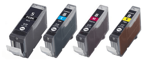 Huismerk Canon PGI-5 + CLI-8 multipack (zwart + 3 kleuren)