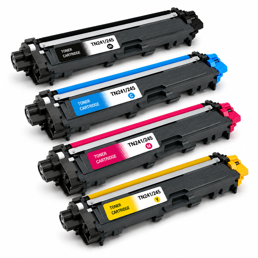 Huismerk Brother TN-241 + TN-245 multipack (zwart + 3 kleuren)