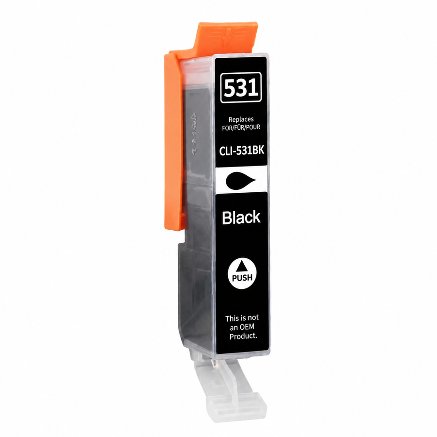 Huismerk Canon CLI-531 BK zwart