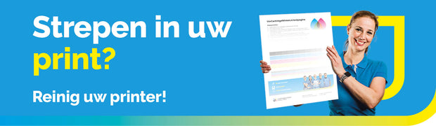Strepen in uw prints