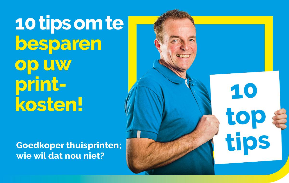 Besparen op printkosten