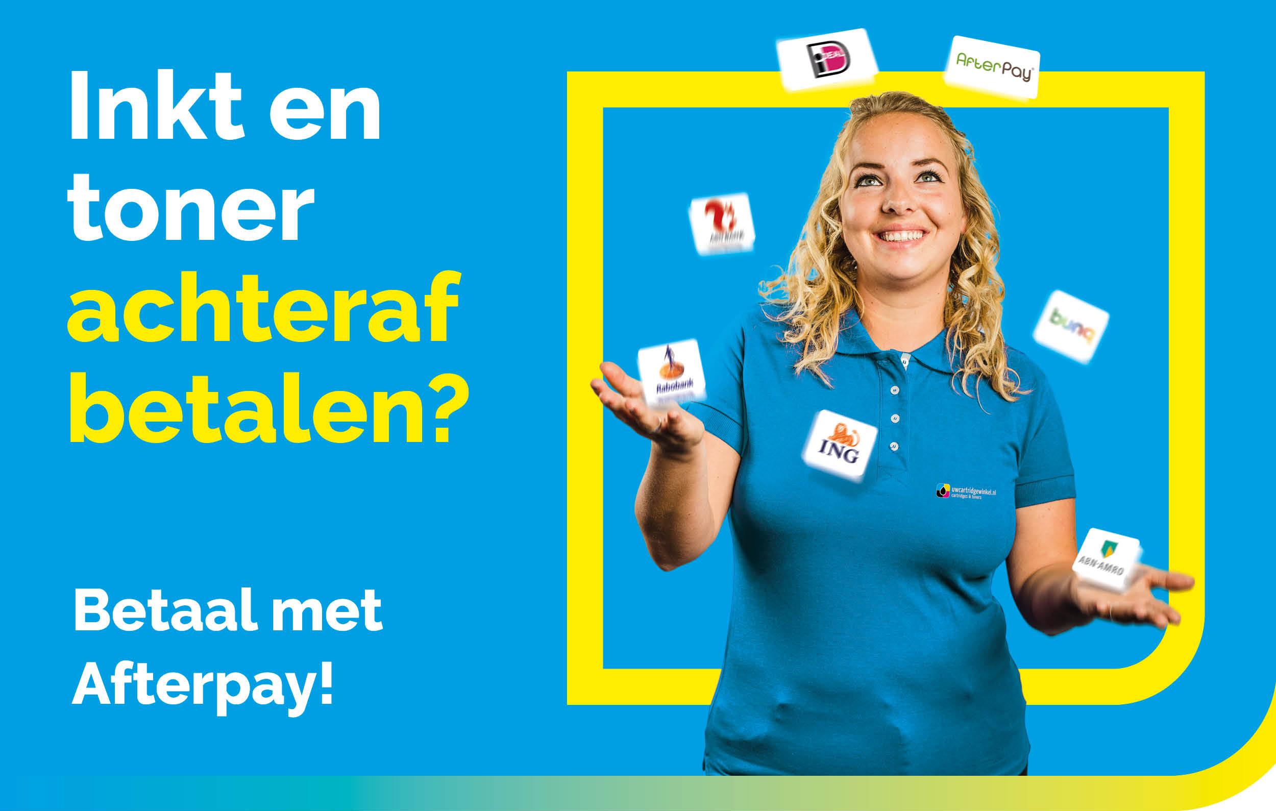 Cartridges achteraf betalen