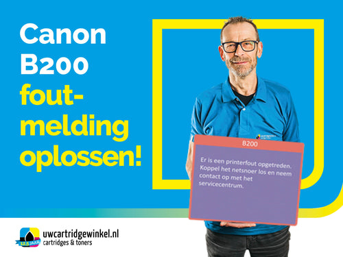 Canon B200 foutmelding