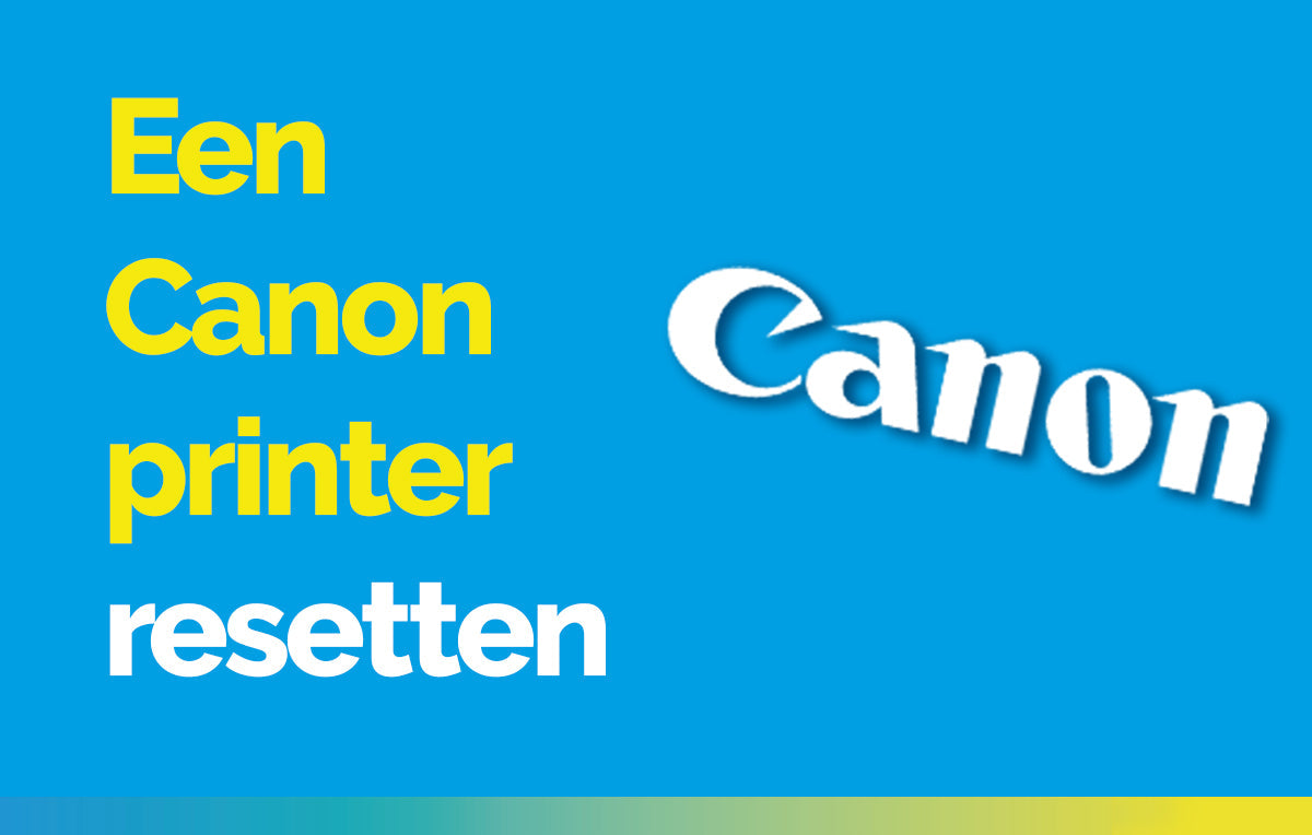 Canon printer resetten