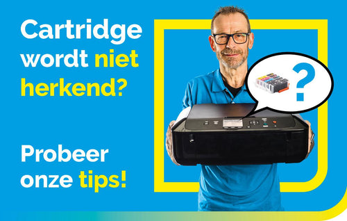 cartridge wordt niet herkend