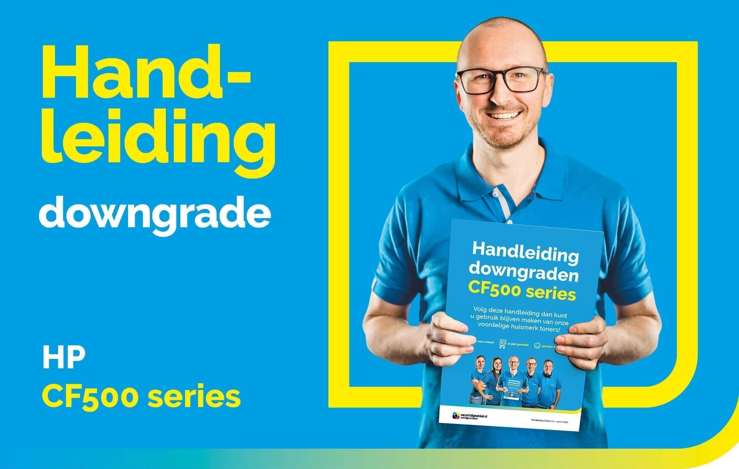 Handleiding HP CF Downgrade