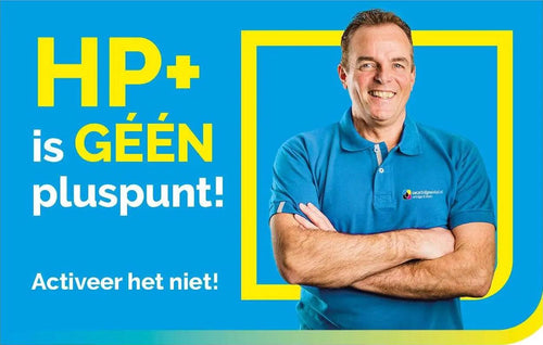 HP + geen pluspunt