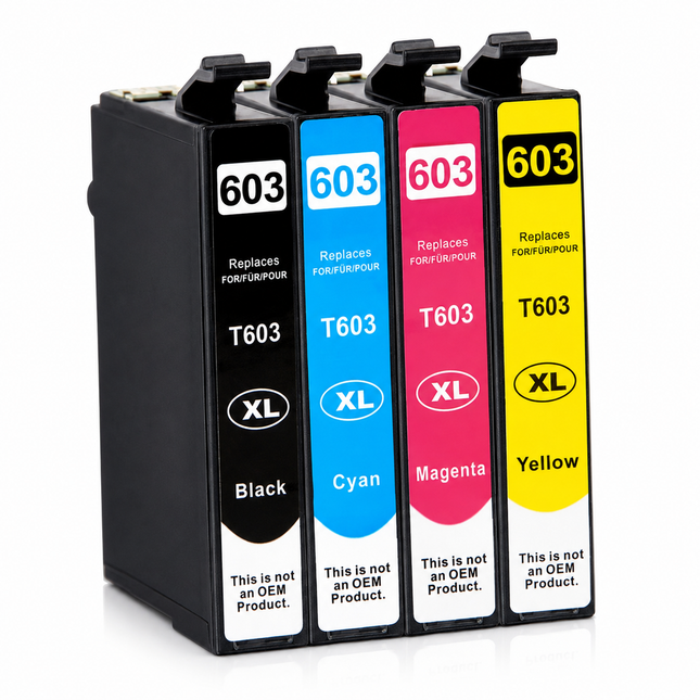 Huismerk Epson 603XL multipack (zwart + 3 kleuren)