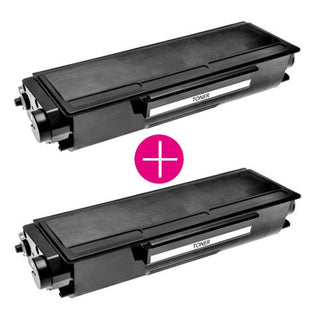 2 x Huismerk Brother TN-3170 zwart