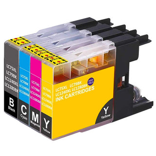 Huismerk Brother LC-1280 XL multipack (zwart + 3 kleuren)