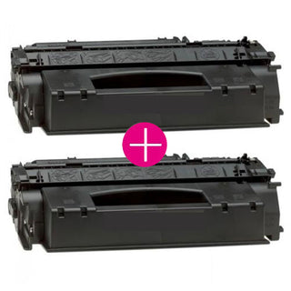 2 x Huismerk Canon 715H zwart