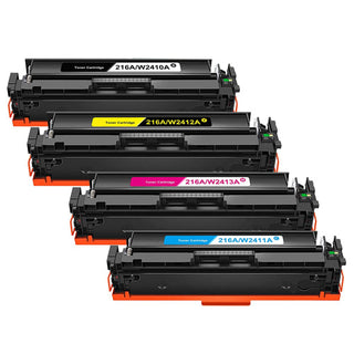 Huismerk HP 216A (W2410A - W2413A) multipack zwart + 3 kleuren