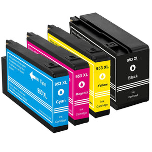 Huismerk HP 953XL multipack (zwart + 3 kleuren)