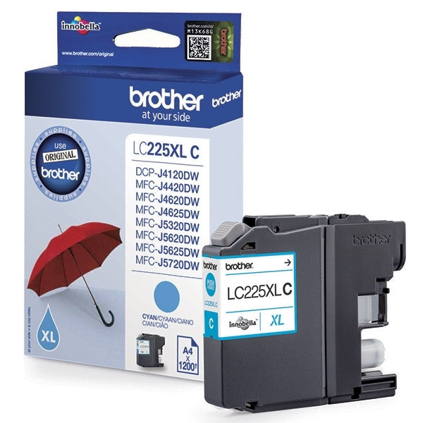 Brother LC-225XLC originele cartridge