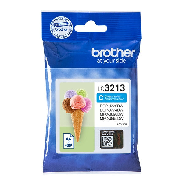 Brother LC3213C originele cartridge