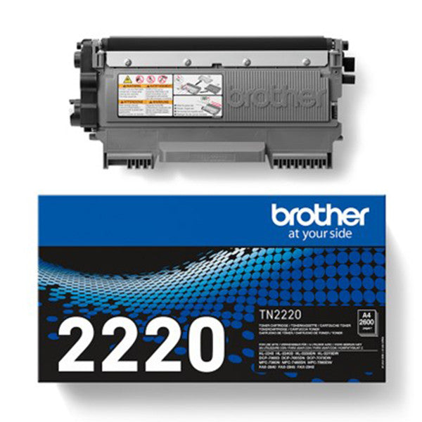 Brother TN-2220 toner zwart hoge capaciteit (origineel)