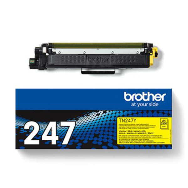 Brother TN-247Y toner geel hoge capaciteit (origineel)