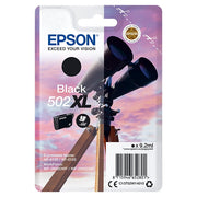 Epson 502XL (T02W1) inktcartridge zwart hoge capaciteit origineel