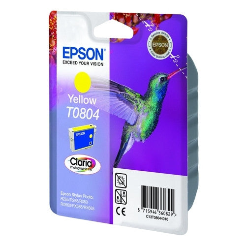 Epson T0804 inktcartridge geel origineel