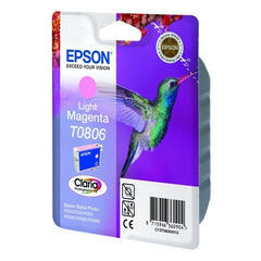 Epson T0806 inktcartridge licht magenta origineel
