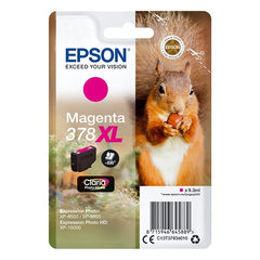 Epson 378XL (T3792) inktcartridge cyaan hoge capaciteit origineel