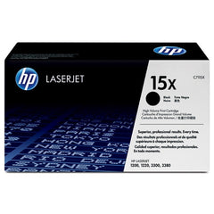 HP 15X (C7115X) toner zwart hoge capaciteit (origineel)