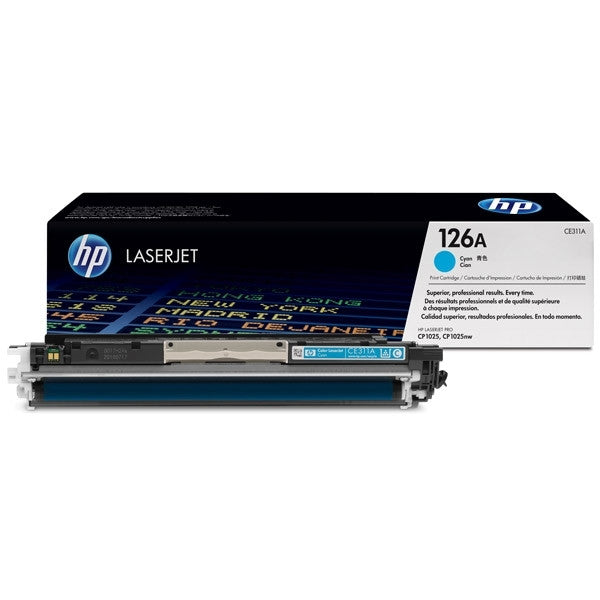 HP 126A (CE311A) toner cyaan (origineel)