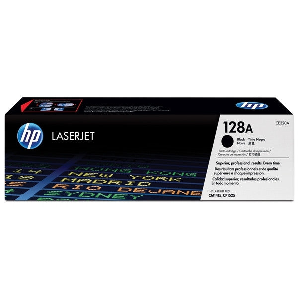 HP 128A (CE320A) toner zwart (origineel)