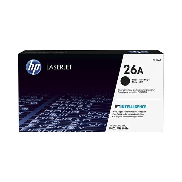 HP 26A (CF226A) toner zwart (origineel)