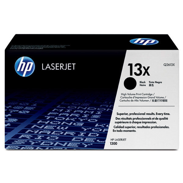 HP 13X (Q2613X) toner zwart hoge capaciteit (origineel)
