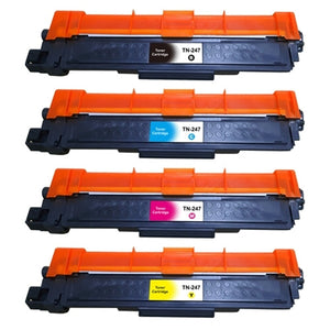 Huismerk Brother TN-247 multipack (zwart + 3 kleuren)